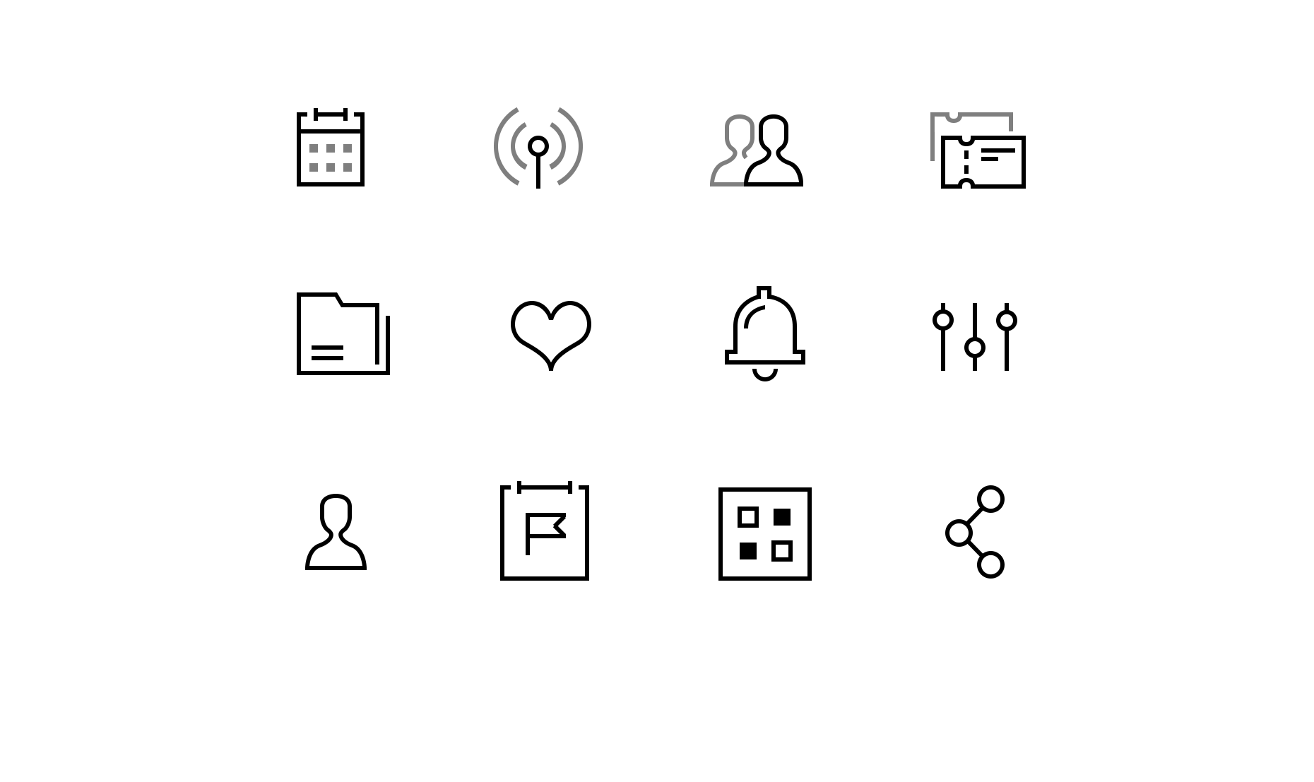 Full icons